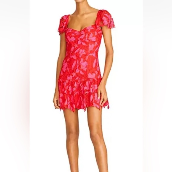 LH Monique Lhuillier cocktail dress 6 - Picture 4 of 11